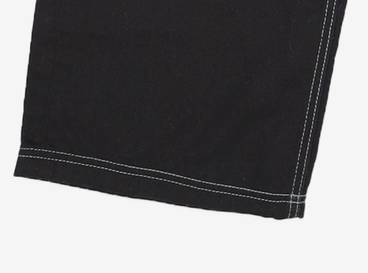 메종미네드(MAISON MINED) FORE POCKET CARPENTER WIDE PANTS BLACK 48