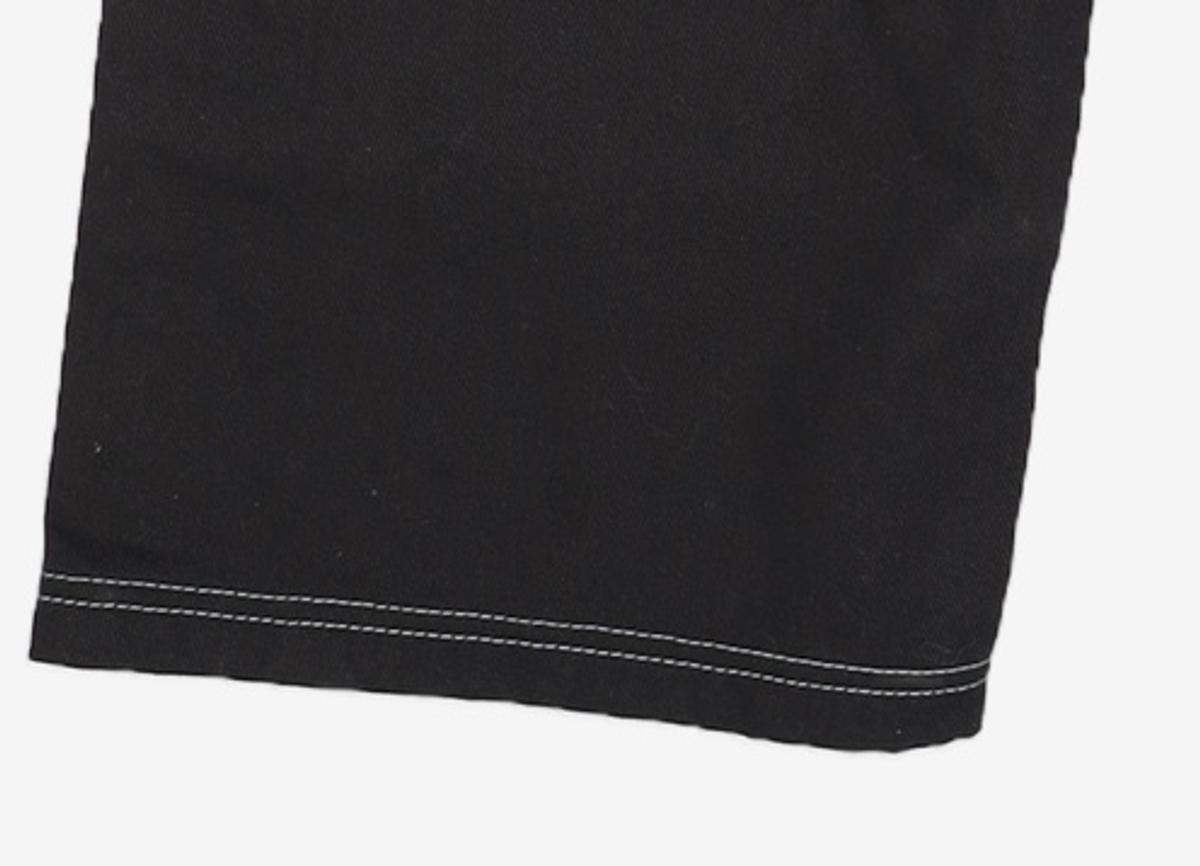 메종미네드(MAISON MINED) FORE POCKET CARPENTER WIDE PANTS BLACK 48