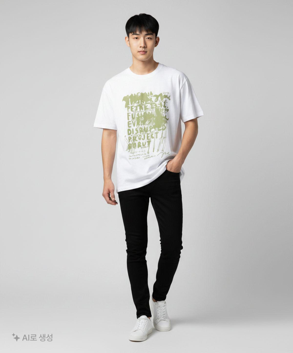 카라멜(CARAMEL) 반소매 티셔츠 2XL