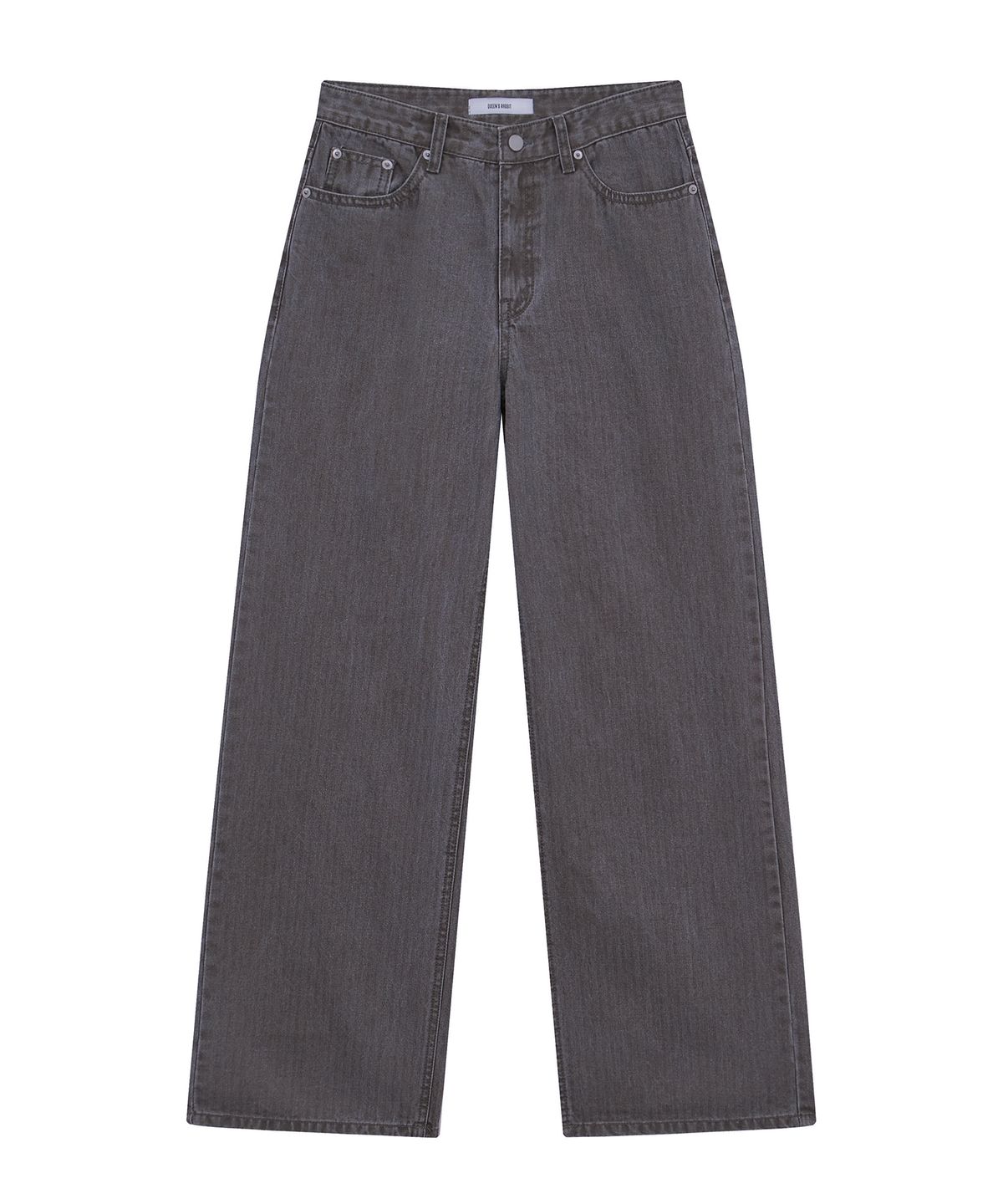퀸스래빗(Q'SRB) Tinted Herringbone Denim Pants