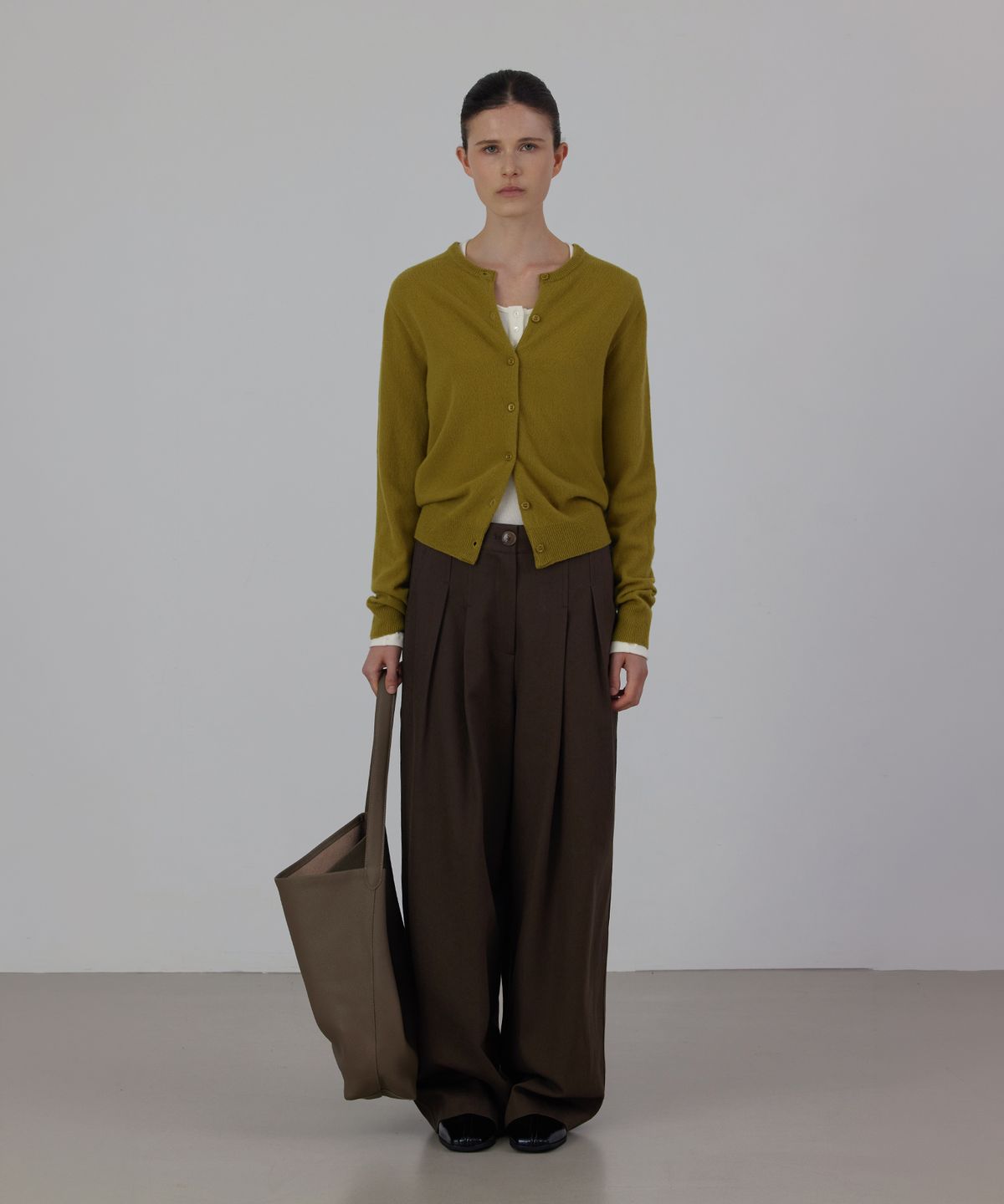 퀸스래빗(Q'SRB) Double Pleats Chino Trousers