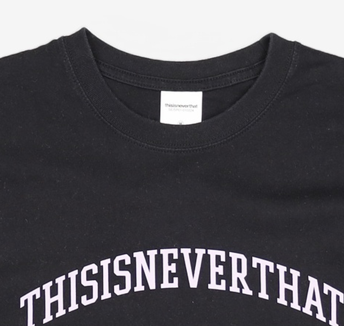 디스이즈네버댓(THISISNEVERTHAT) (SS21) ARC Logo Tee Black M