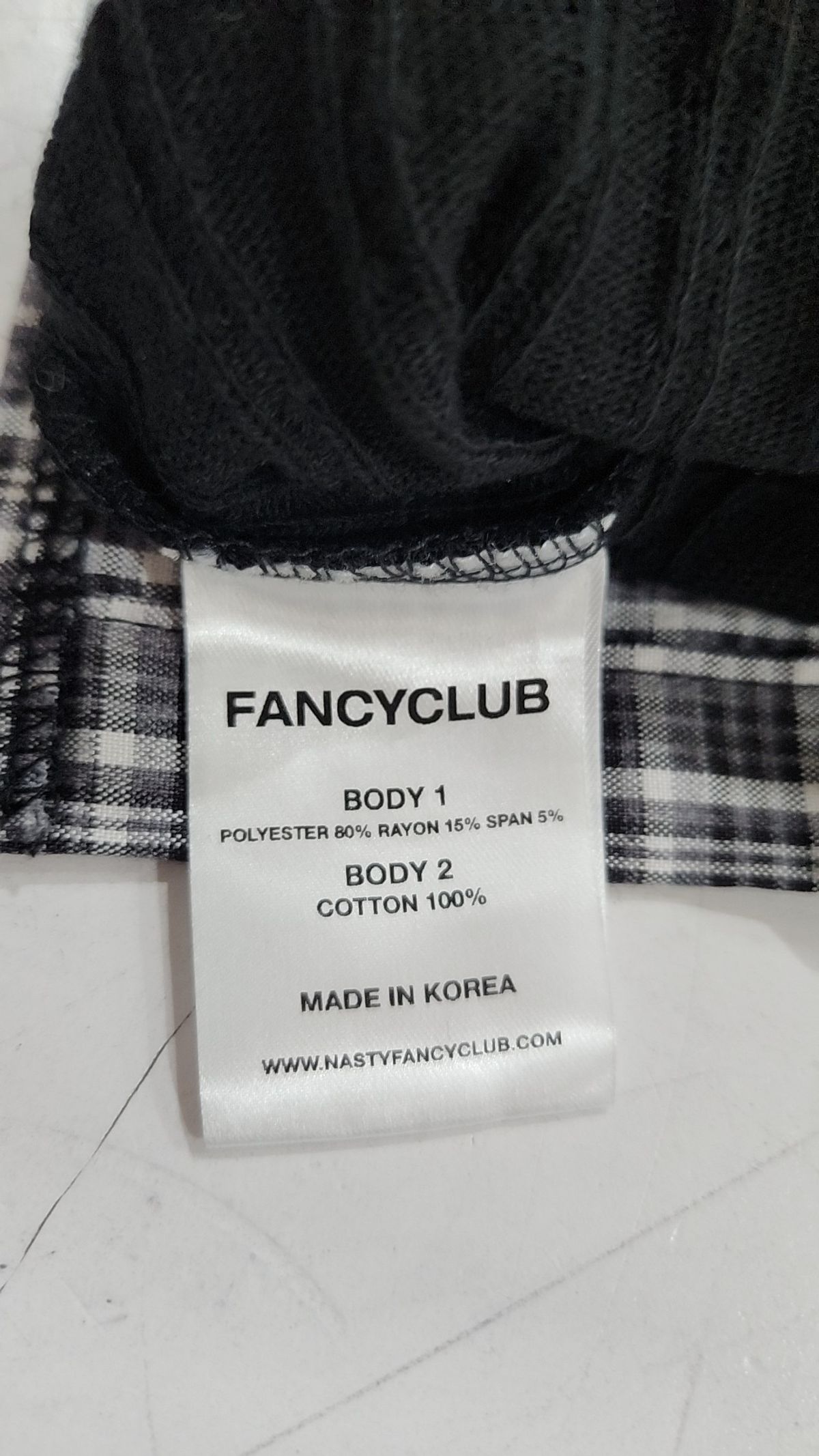 팬시클럽(FANCY CLUB) 긴소매 티셔츠 FREE