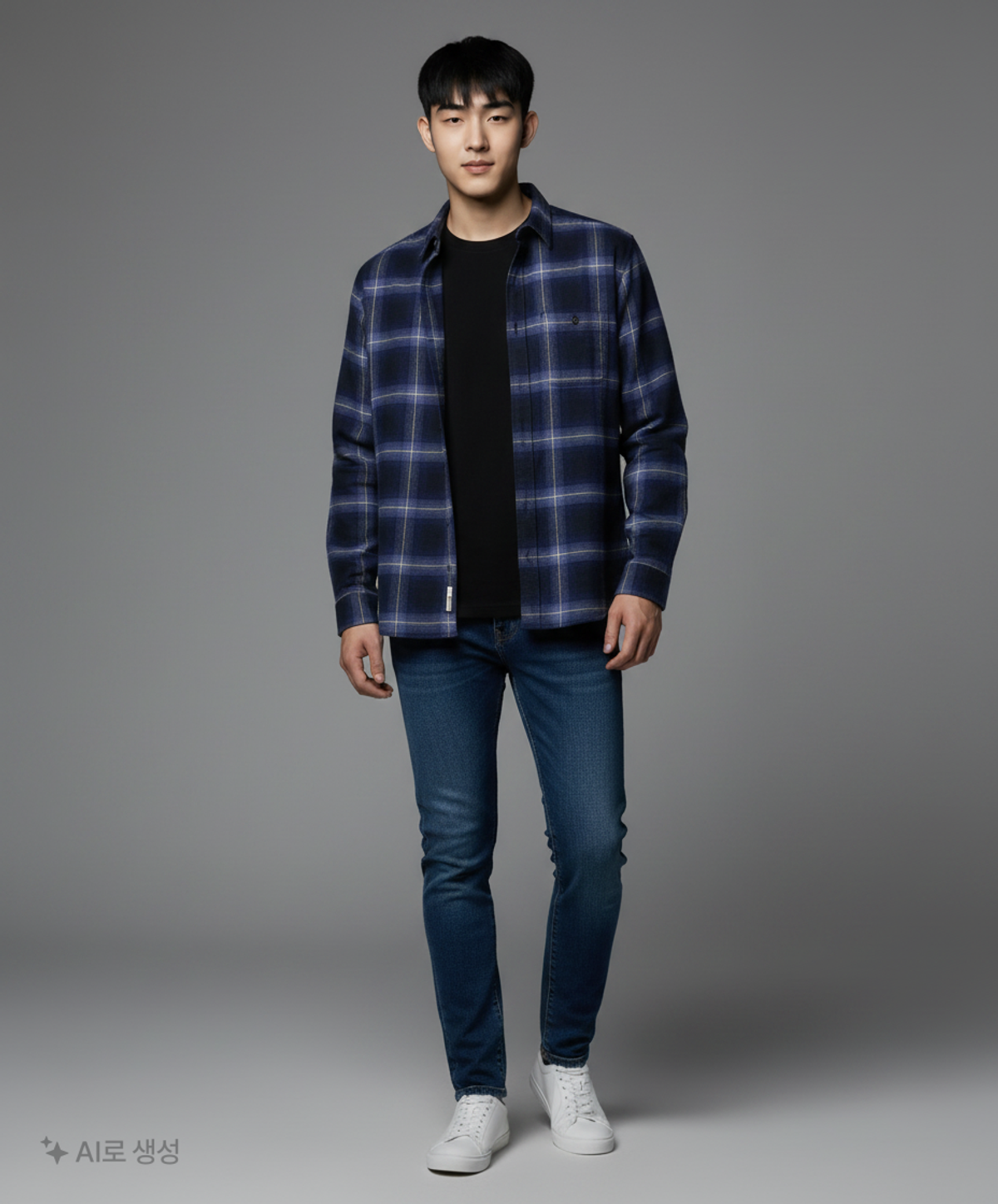 유니클로(UNIQLO) 캐주얼 셔츠 L