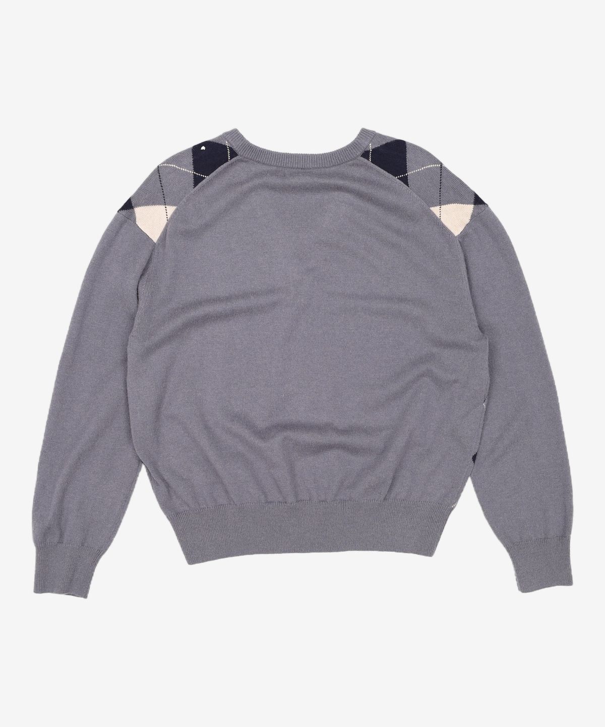 그로브(GROVE) MOMO ARGYLE KNIT (BLUE) FREE