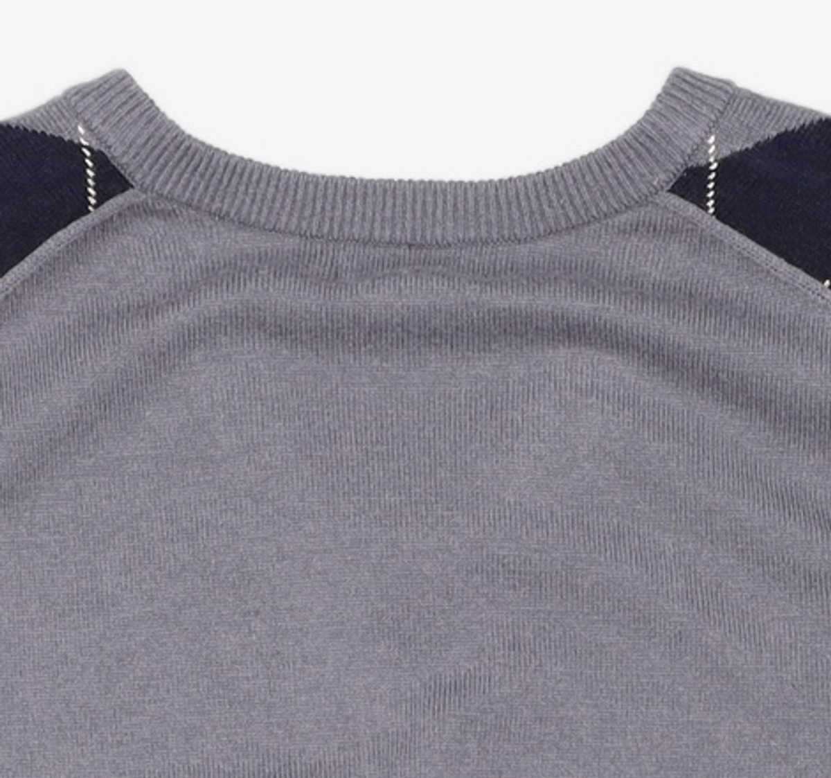 그로브(GROVE) MOMO ARGYLE KNIT (BLUE) FREE