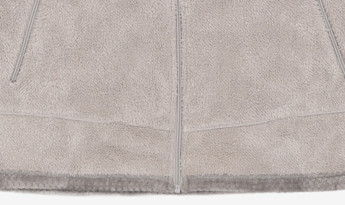 디스이즈네버댓(THISISNEVERTHAT) High Loft Fleece Vest Warm Grey M