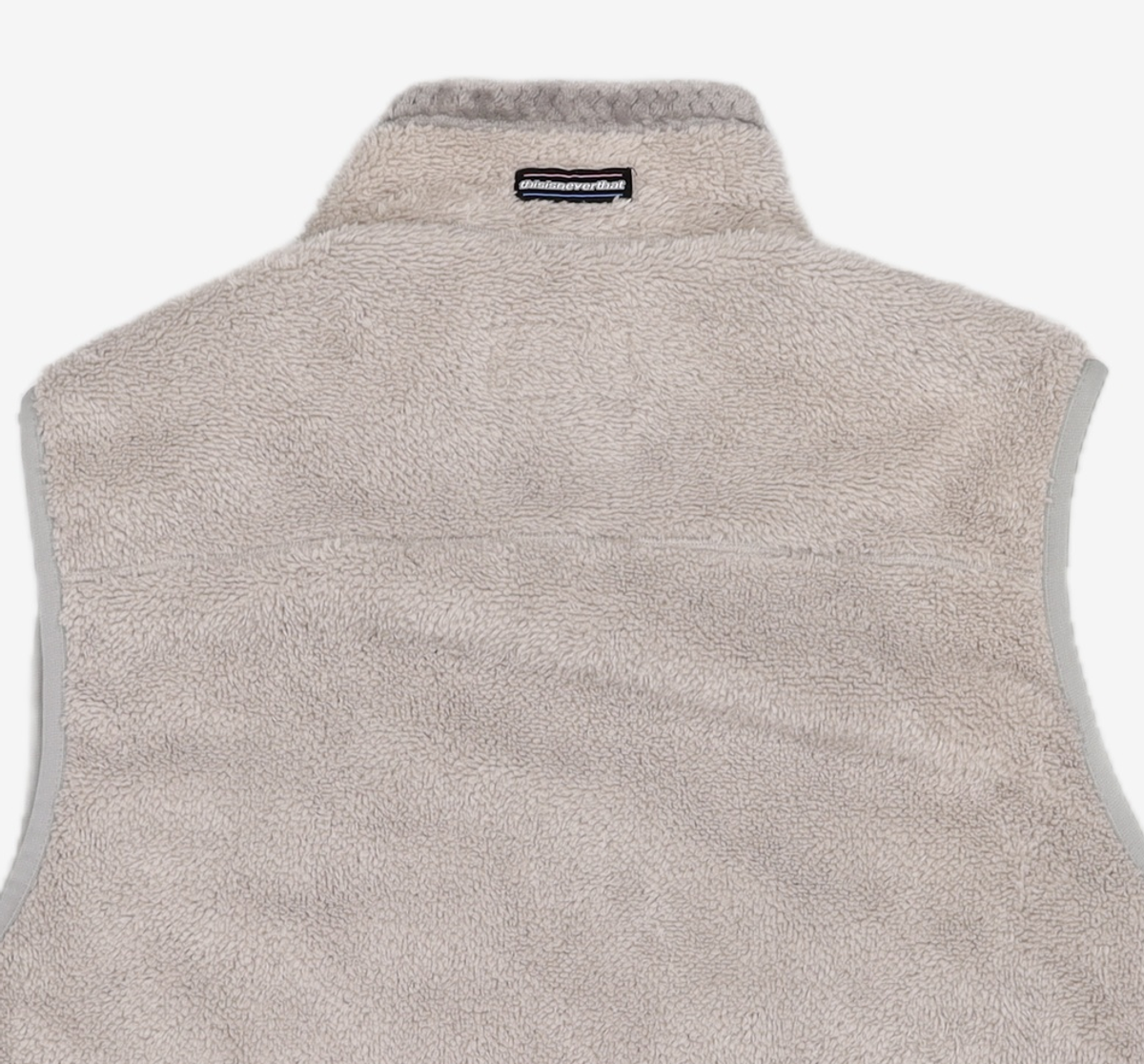 디스이즈네버댓(THISISNEVERTHAT) High Loft Fleece Vest Warm Grey M