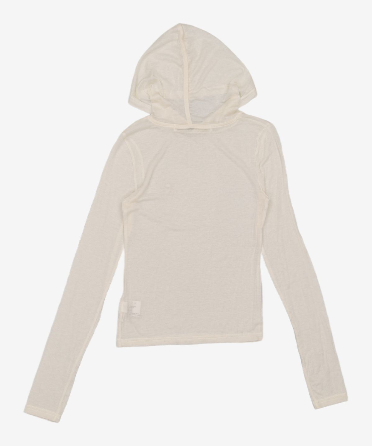 레스트앤레크레이션(REST&RECREATION) RR SEE THROUGH HOOD IVORY FREE