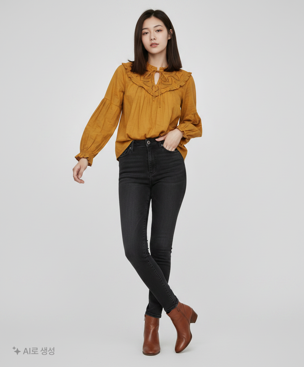 에이치앤엠(H&M) 블라우스 155/80