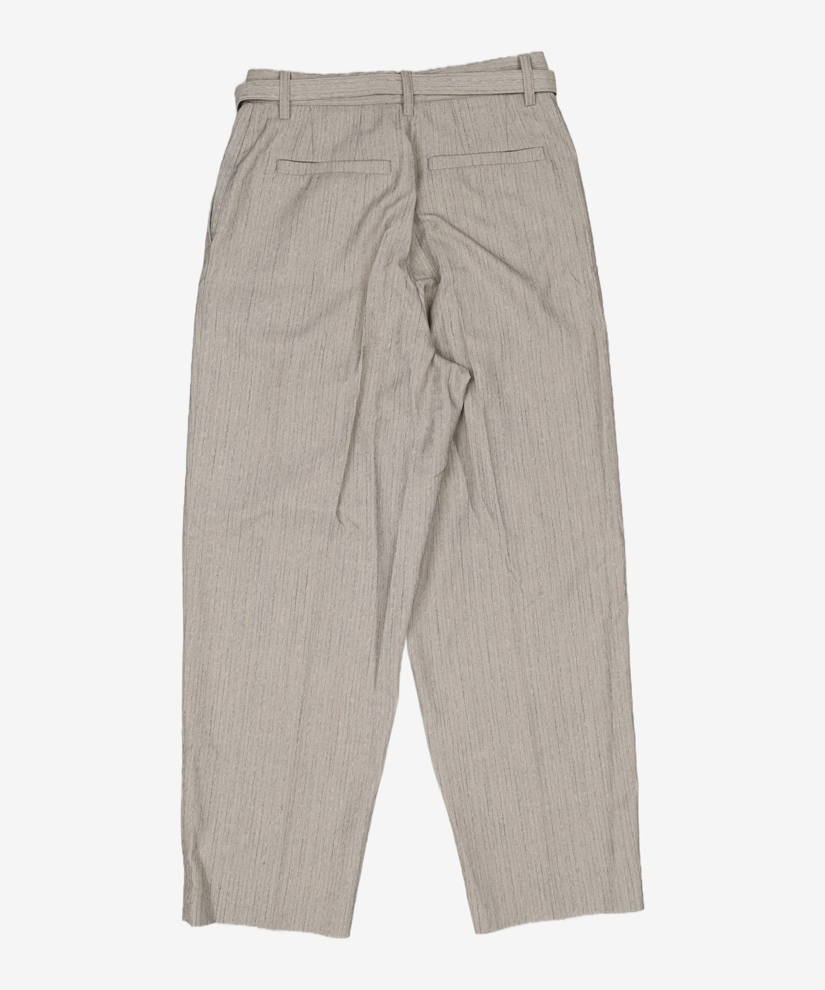 마틴플랜(MARTIN PLAN) (Set-up)Herringbone Belted Slacks - GREY M