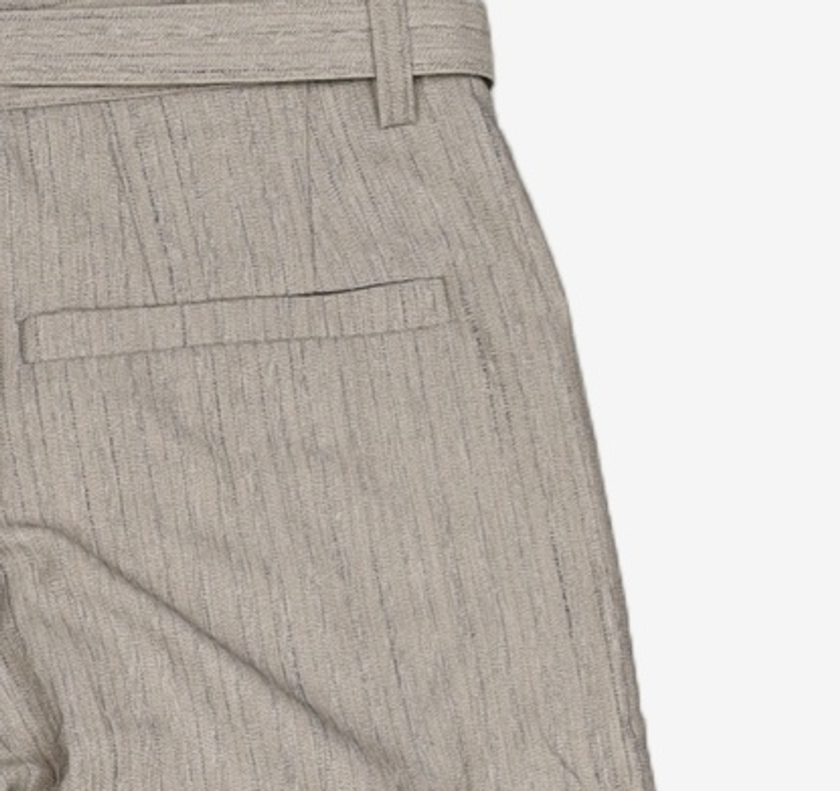 마틴플랜(MARTIN PLAN) (Set-up)Herringbone Belted Slacks - GREY M