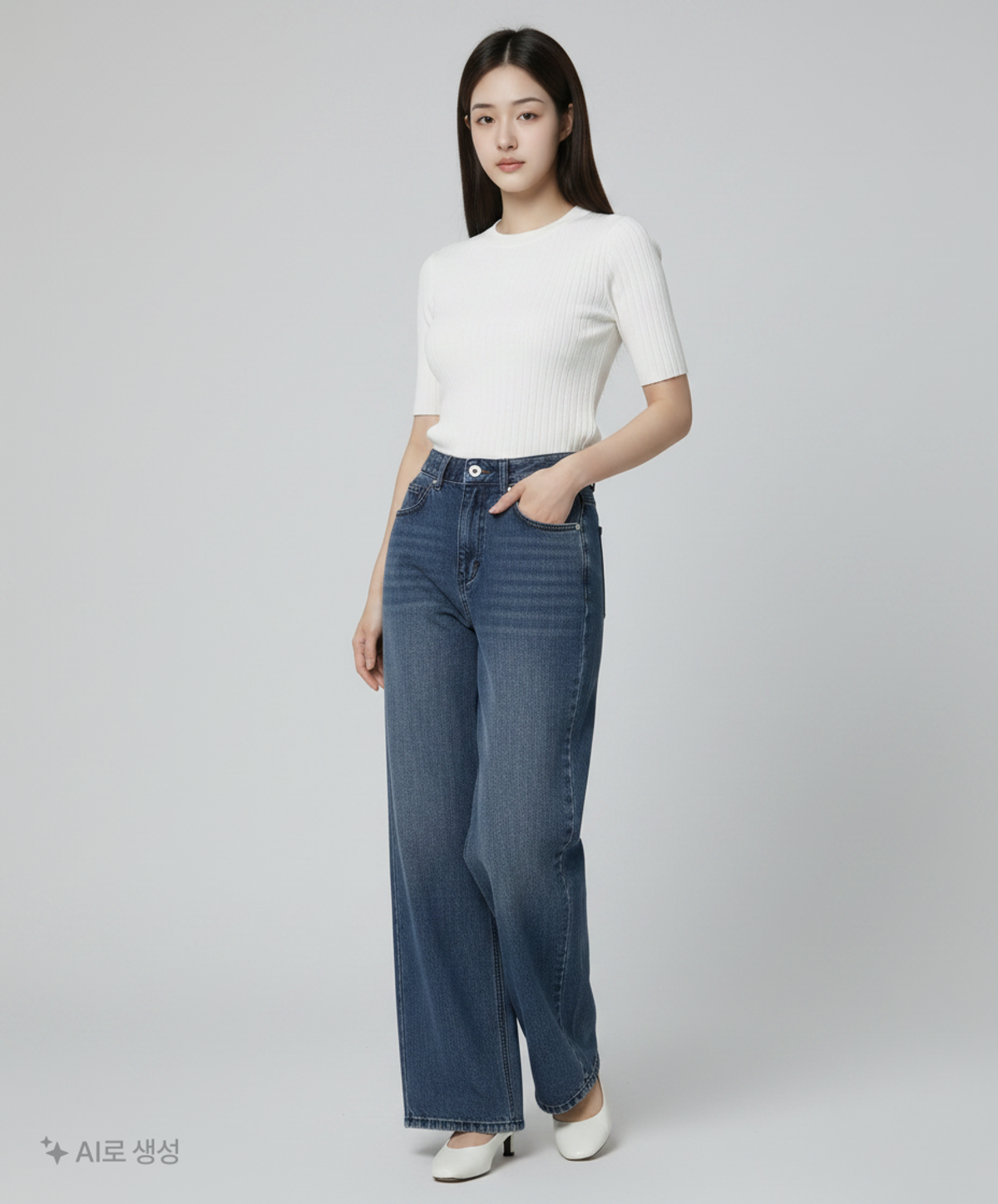 토피(TOFFEE) 청/데님 팬츠 S