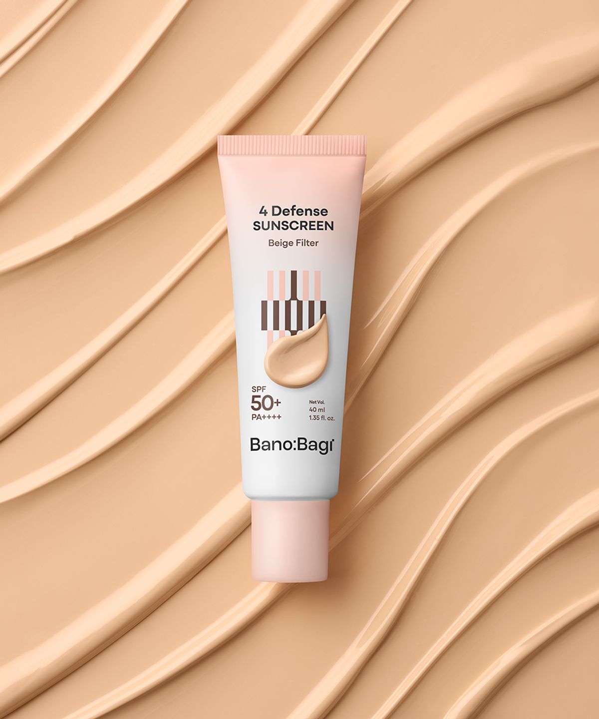 바노바기(BANOBAGI) 4디펜스 베이지 필터선스크린 SPF 50+ PA++++