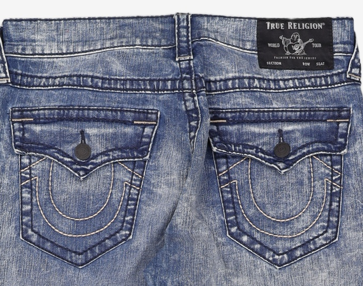 트루릴리젼(TRUERELIGION) 청/데님 팬츠 33