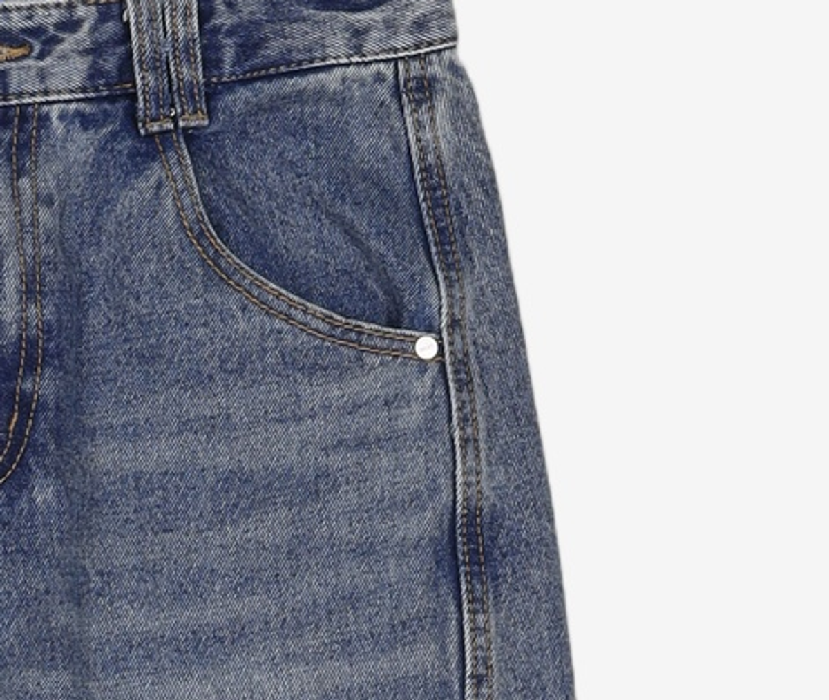데케트(DECET) Curved Wide Jeans DCPT033Blue 30