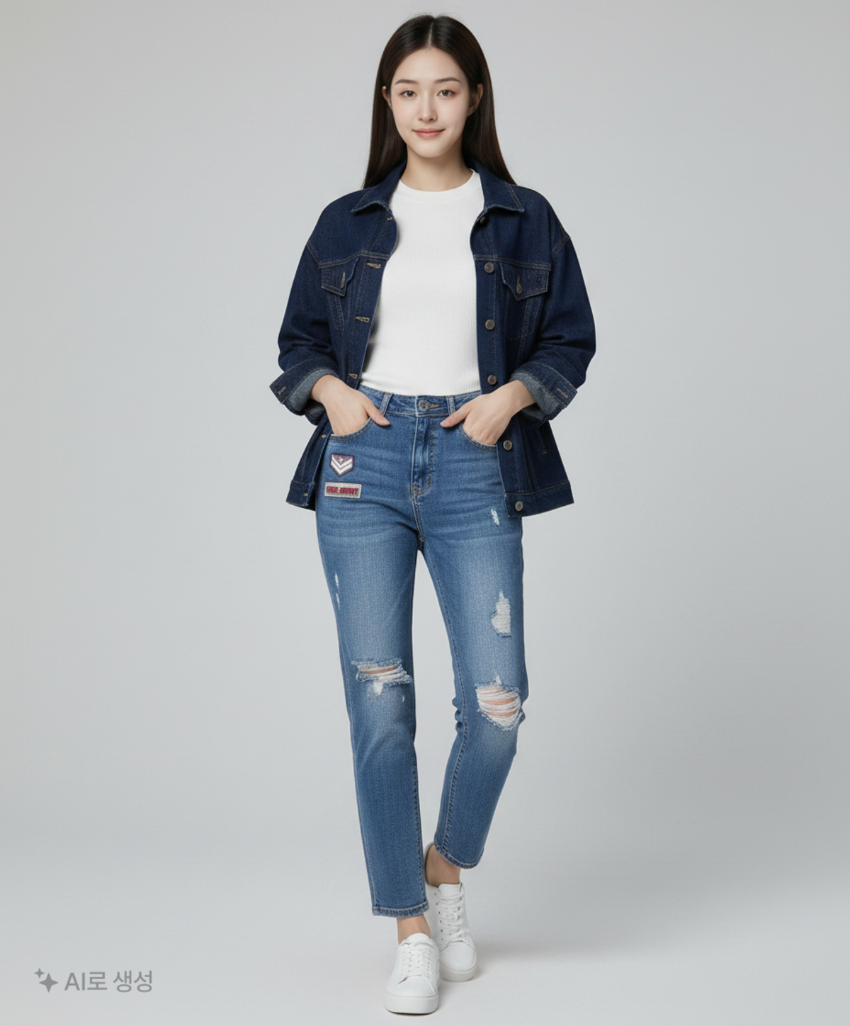 지프(JEEP) 청/데님 팬츠 26