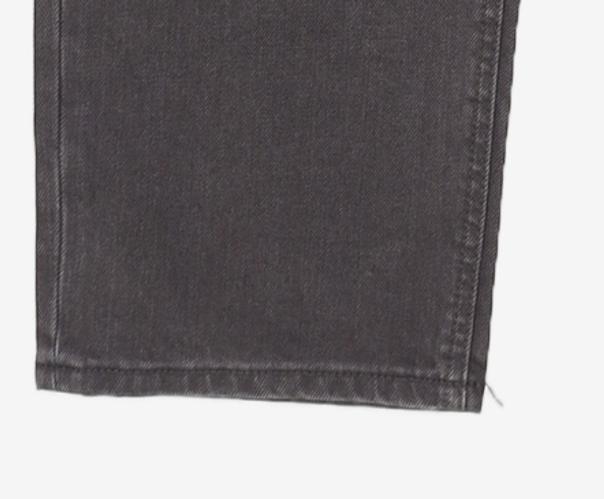 페이탈리즘(FATALISM) 0225 essential black straight crop fit Limited.ver 50