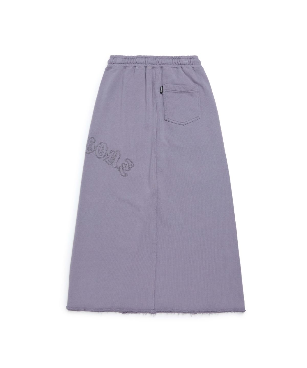 마크곤잘레스(MARK GONZALES) 우먼즈 스웨트 롱 스커트 - PURPLE GREY