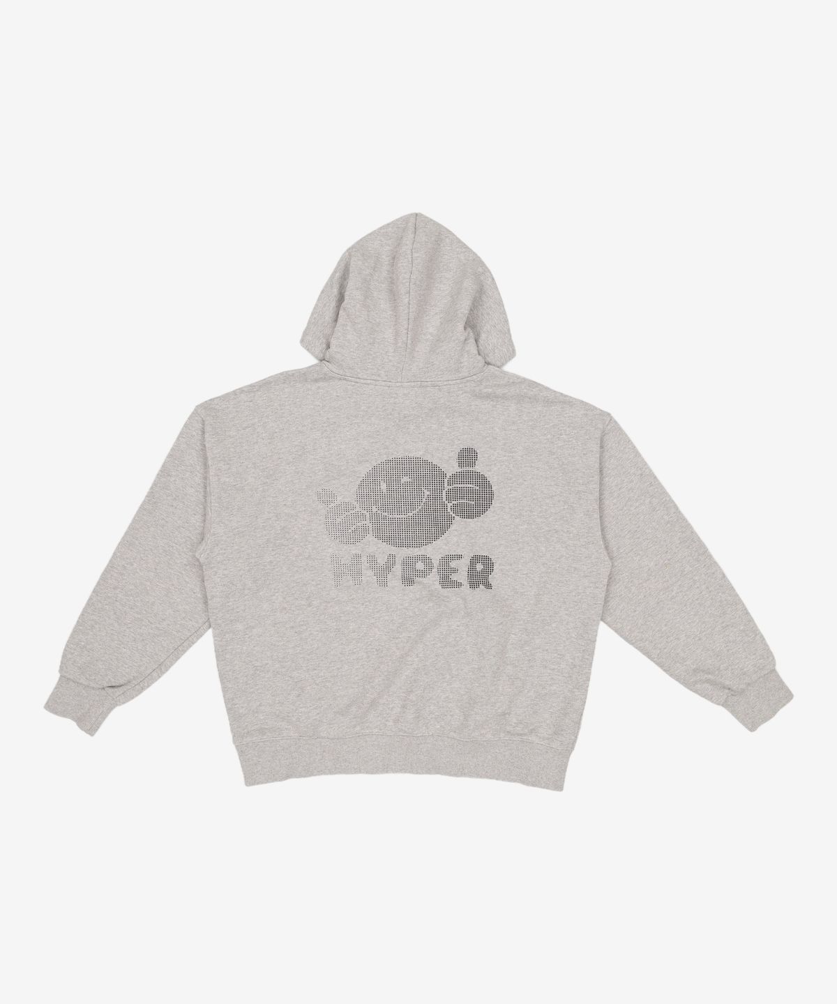 스파오(SPAO) [hyper] 망점 스마일 그래픽 후드(Gray) SPMHB11C63 M