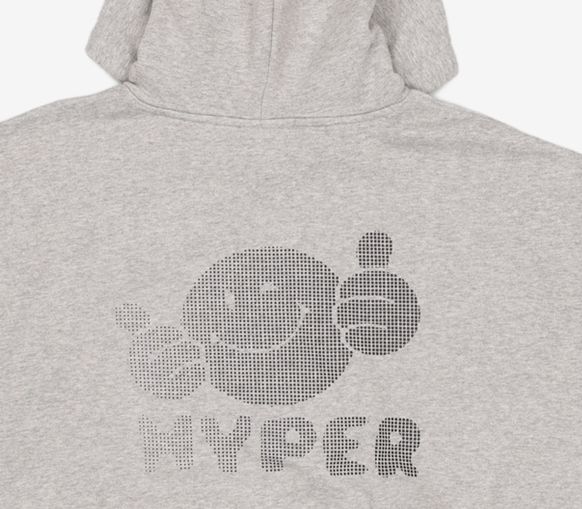 스파오(SPAO) [hyper] 망점 스마일 그래픽 후드(Gray) SPMHB11C63 M