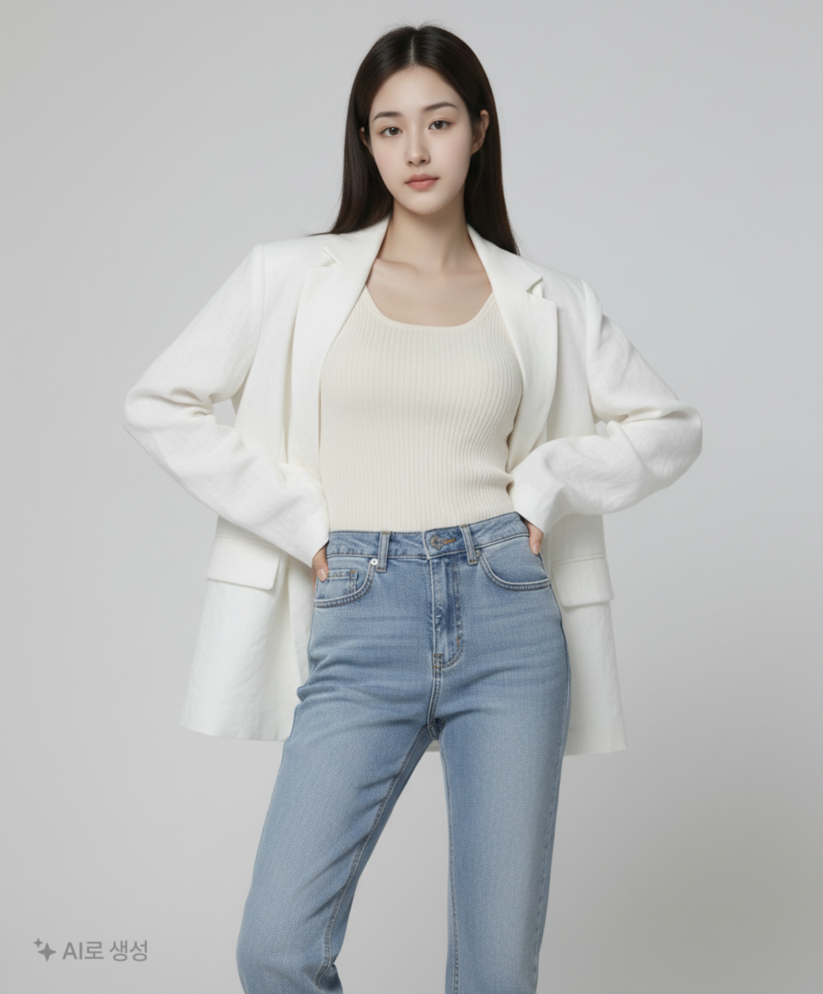 코르카(CORCA) 청/데님 팬츠 S