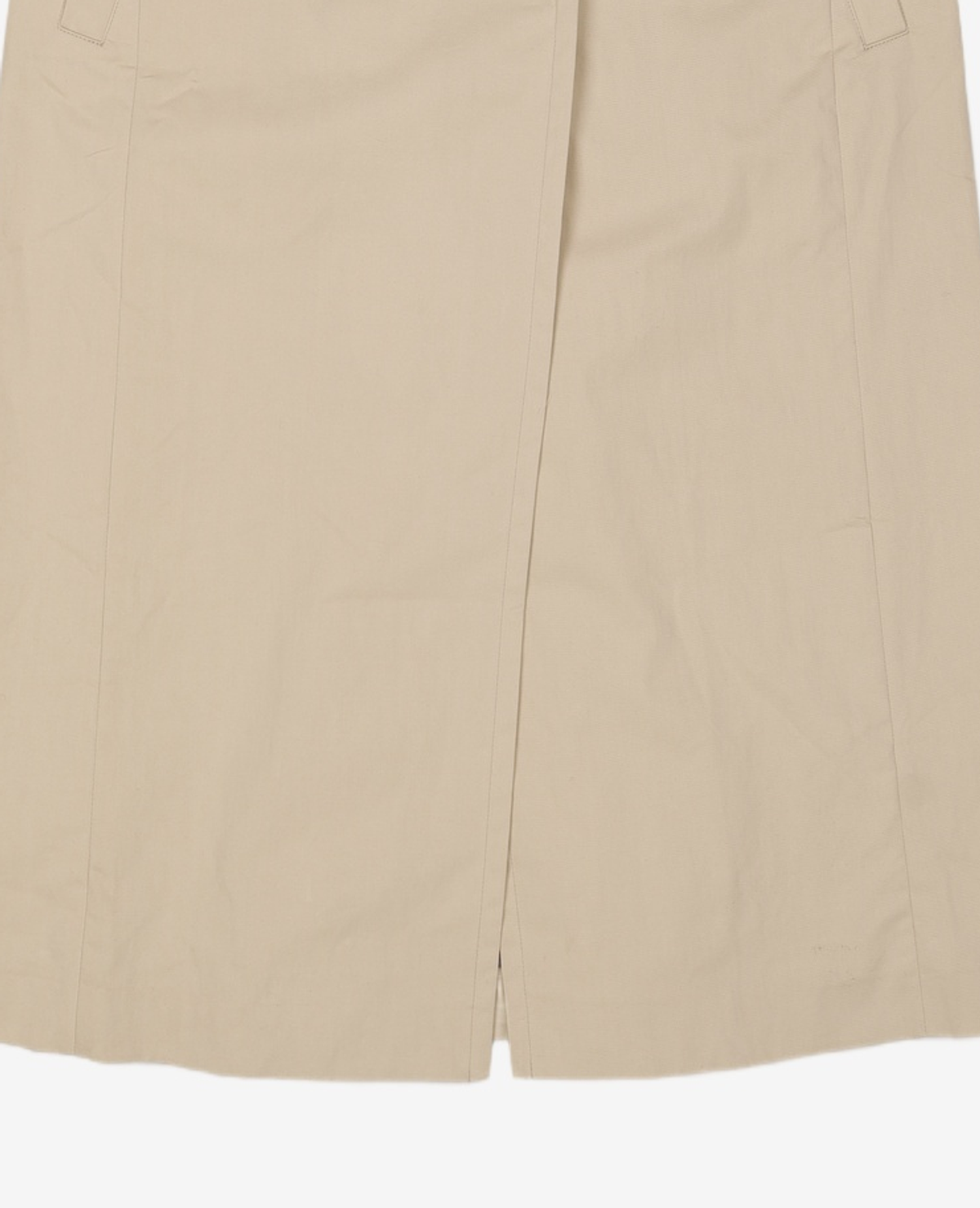 코텔로(KOTELO) Cotton Volume sleeve long Trench Coat  latte M