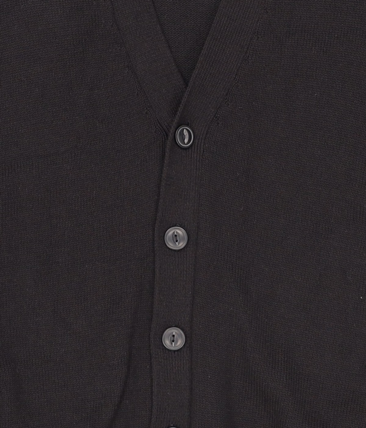 커스텀어클락(COSTUME O’CLOCK) [리뉴얼ver.] 소프트 베이직 브이넥 가디건 블랙 COOSCD001BLACK S