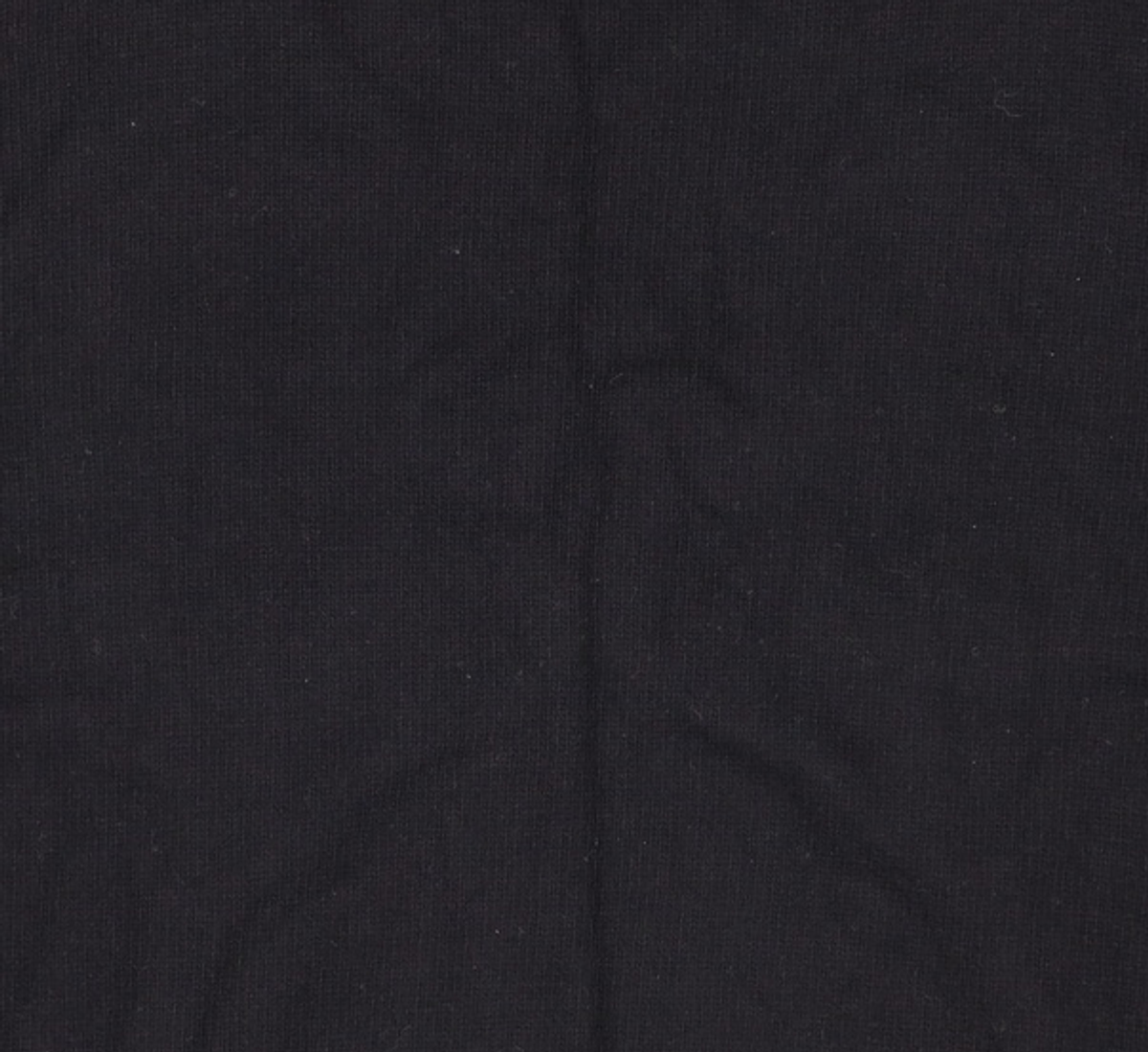 우알롱(WOOALONG) Signature loose fit basic knit - BLACK L