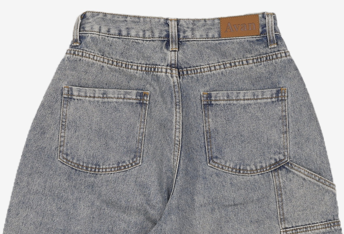 어반드레스(AVANDRESS) Carpenter Denim Shorts - 3COL XS