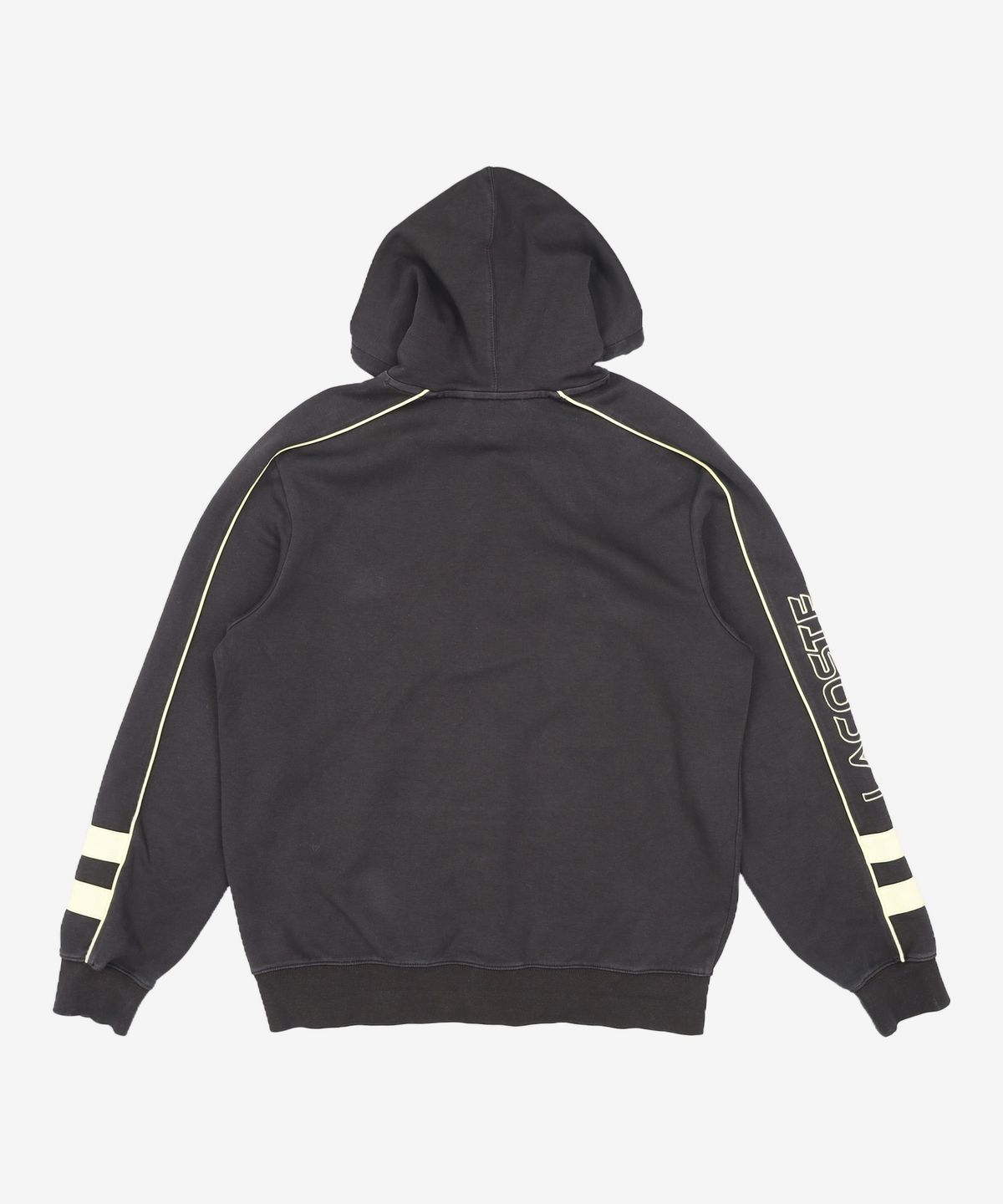 라코스테(LACOSTE) 남성 ACTIVE 배색 디테일 후드 티셔츠 [블랙] S