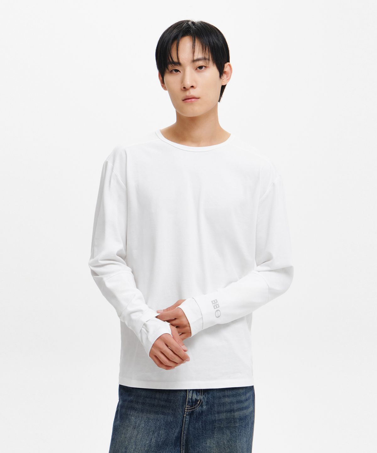 인템포무드(INTEMPOMOOD) 더블 커프 롱 슬리브 : 3컬러
