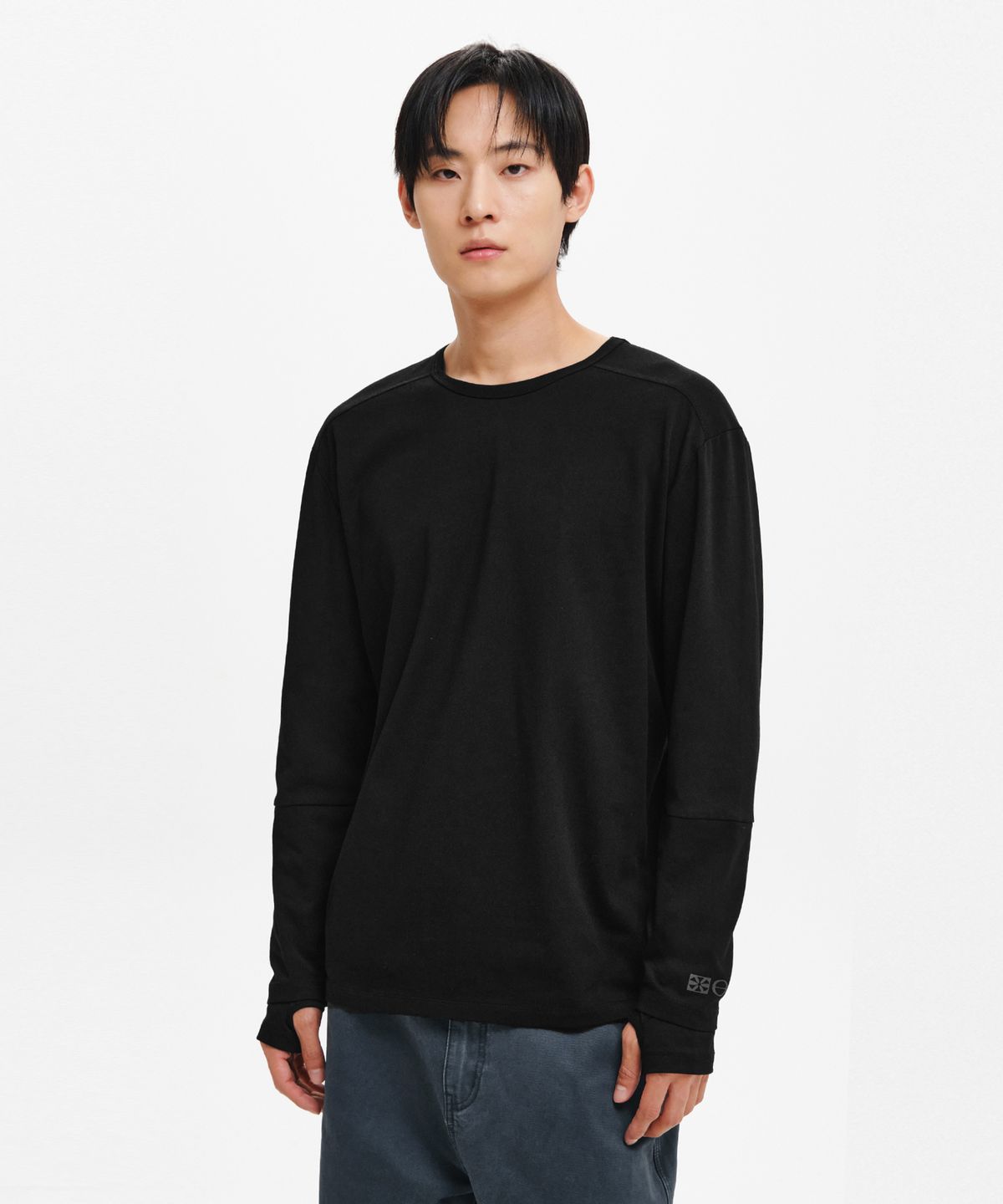 인템포무드(INTEMPOMOOD) 더블 커프 롱 슬리브 : 3컬러