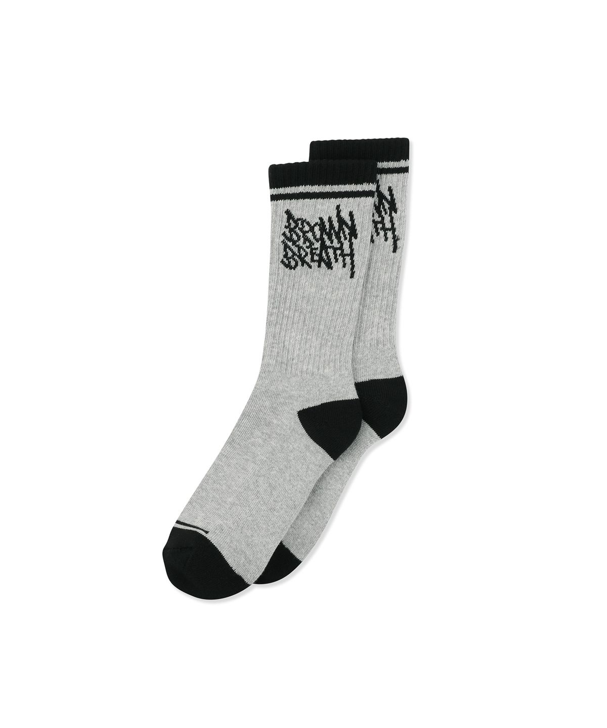 브라운브레스(BROWNBREATH) DOUBLE LINE SIDE TAG SOCKS
