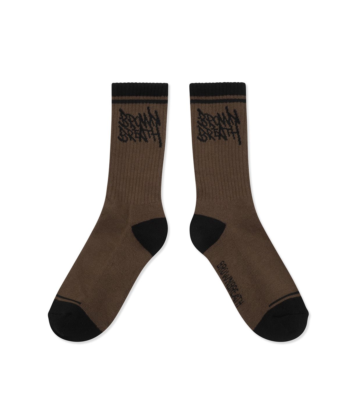 브라운브레스(BROWNBREATH) DOUBLE LINE SIDE TAG SOCKS