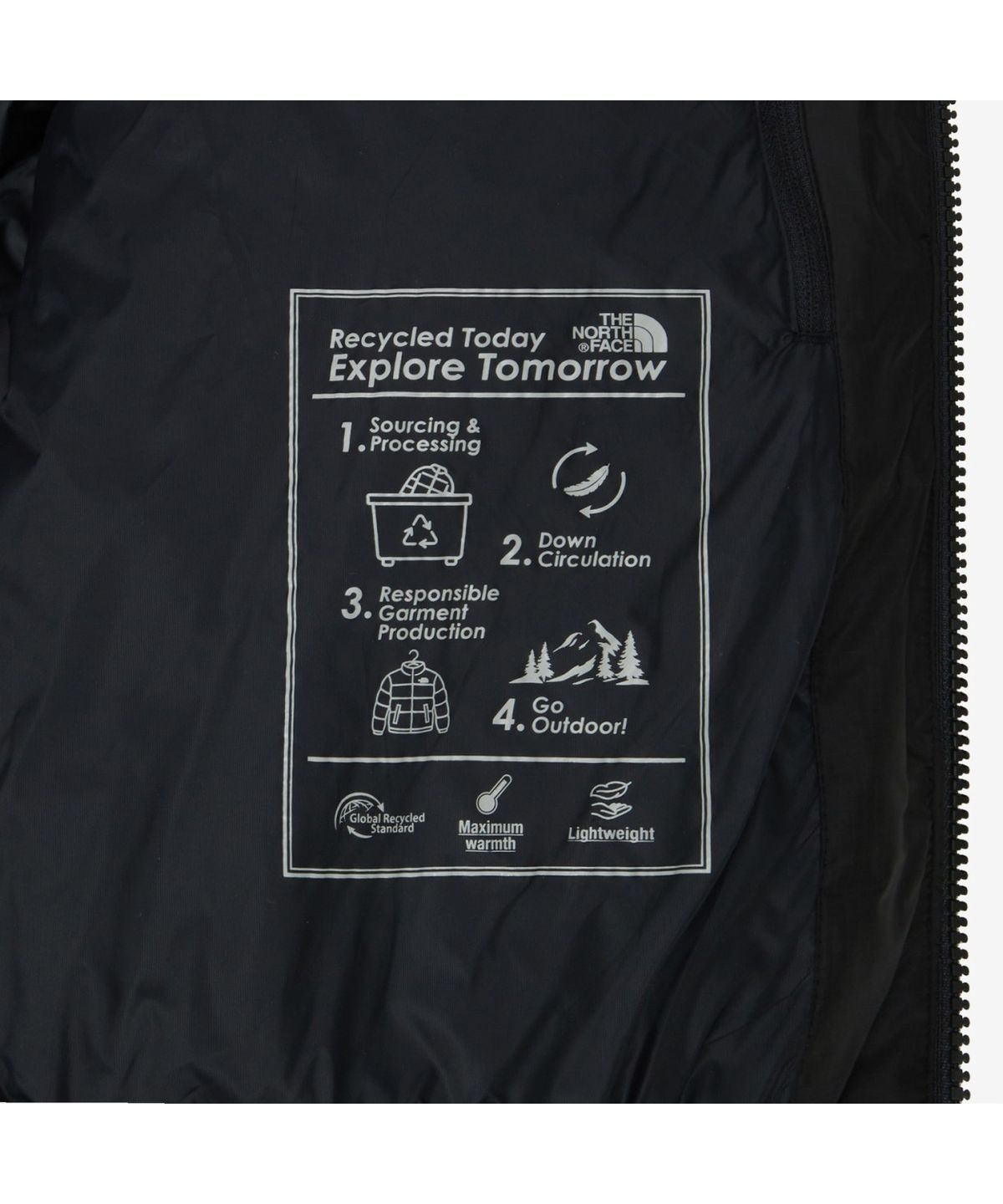 노스페이스(THE NORTH FACE) NJ1DS93B 여성 트레일 팩 다운 자켓 BLACK