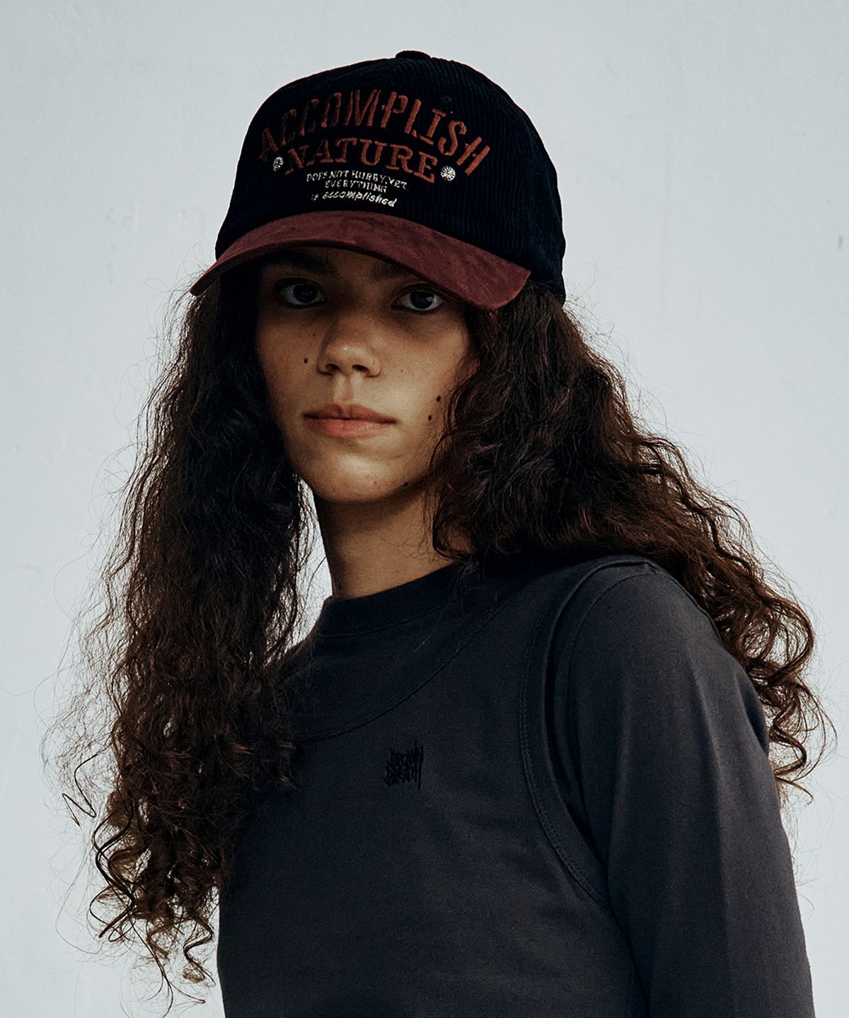브라운브레스(BROWNBREATH) CONCHO CORDUROY CAP