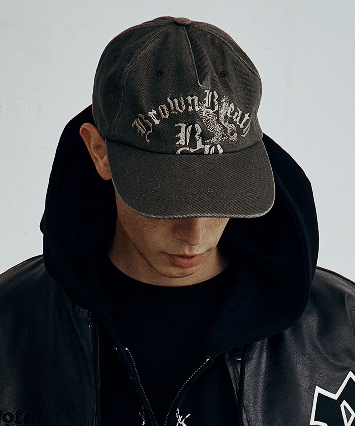브라운브레스(BROWNBREATH) WASHING DENIM VINTAGE CAP