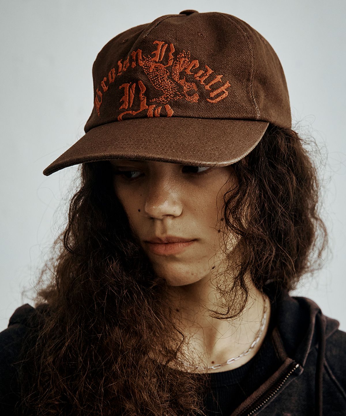 브라운브레스(BROWNBREATH) WASHING DENIM VINTAGE CAP