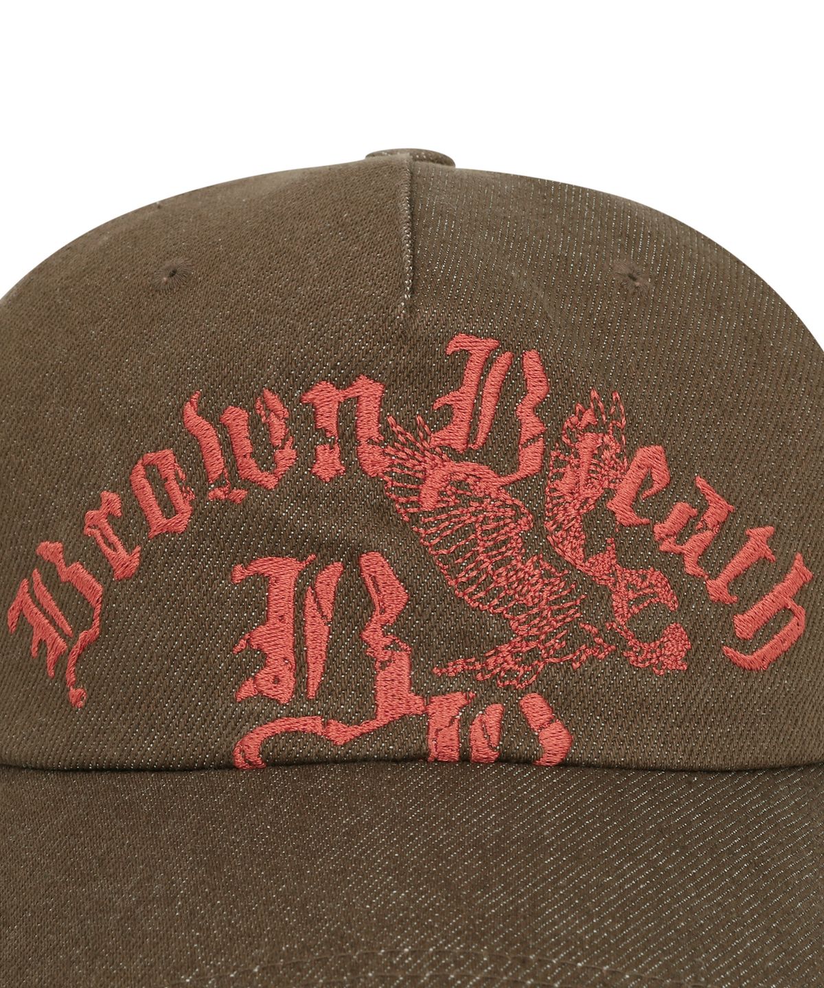 브라운브레스(BROWNBREATH) WASHING DENIM VINTAGE CAP