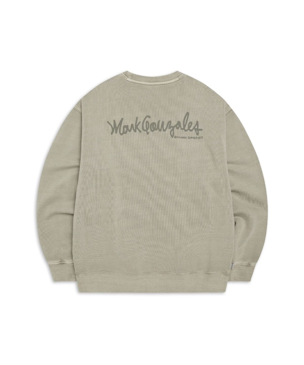 마크곤잘레스(MARK GONZALES) 엔젤 와펜 피그먼트 스웻셔츠 - L/BEIGE