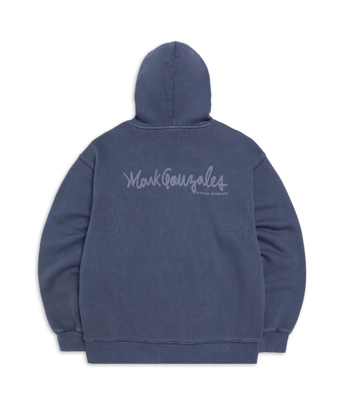 마크곤잘레스(MARK GONZALES) 엔젤 와펜 피그먼트 스웨트 후디 - NAVY