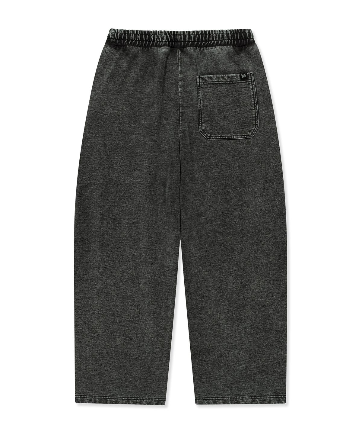 브라운브레스(BROWNBREATH) TAG TWO TUCK WIDE DENIM SWEAT PANTS