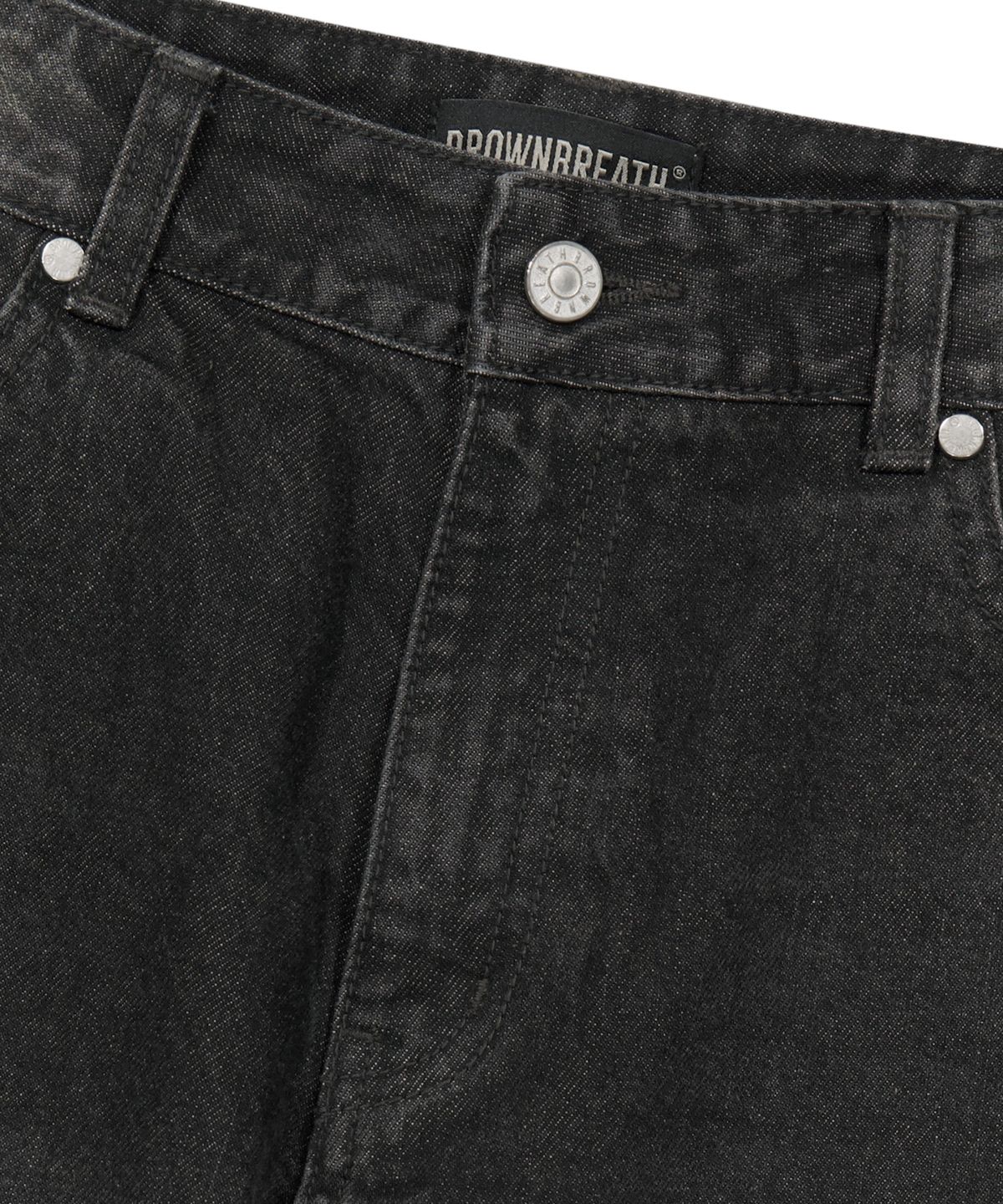 브라운브레스(BROWNBREATH) W TAG WASHED DENIM PANTS
