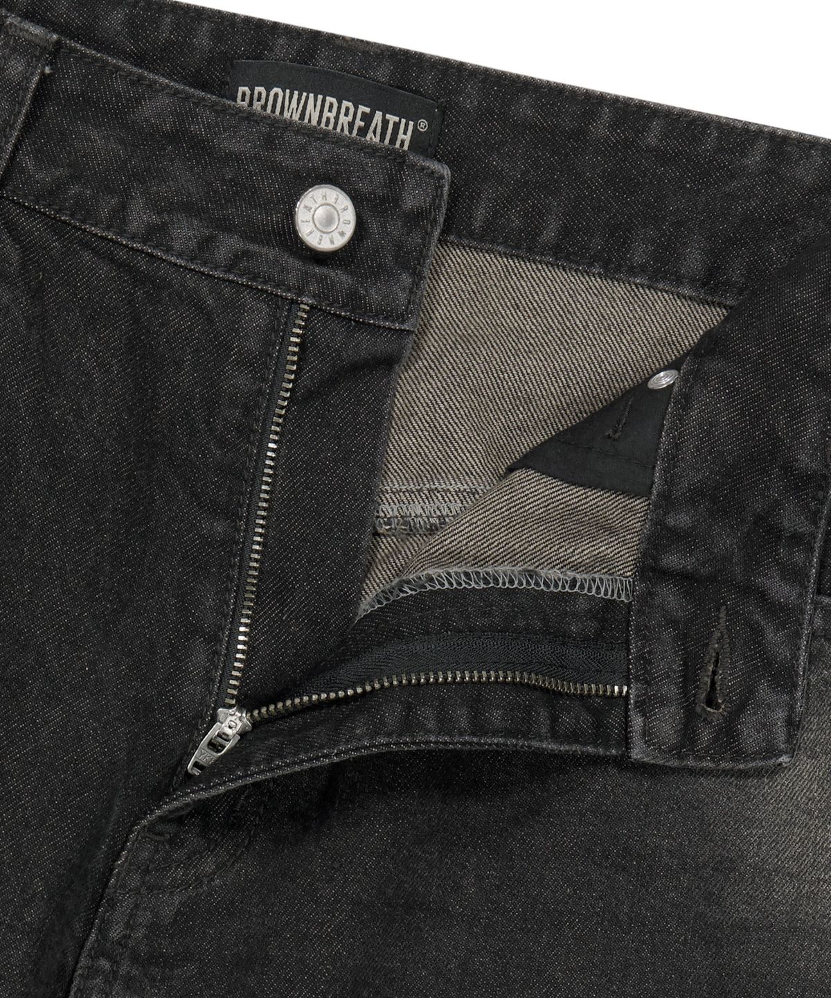브라운브레스(BROWNBREATH) W TAG WASHED DENIM PANTS