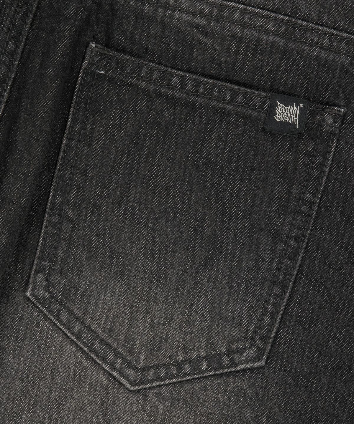 브라운브레스(BROWNBREATH) W TAG WASHED DENIM PANTS