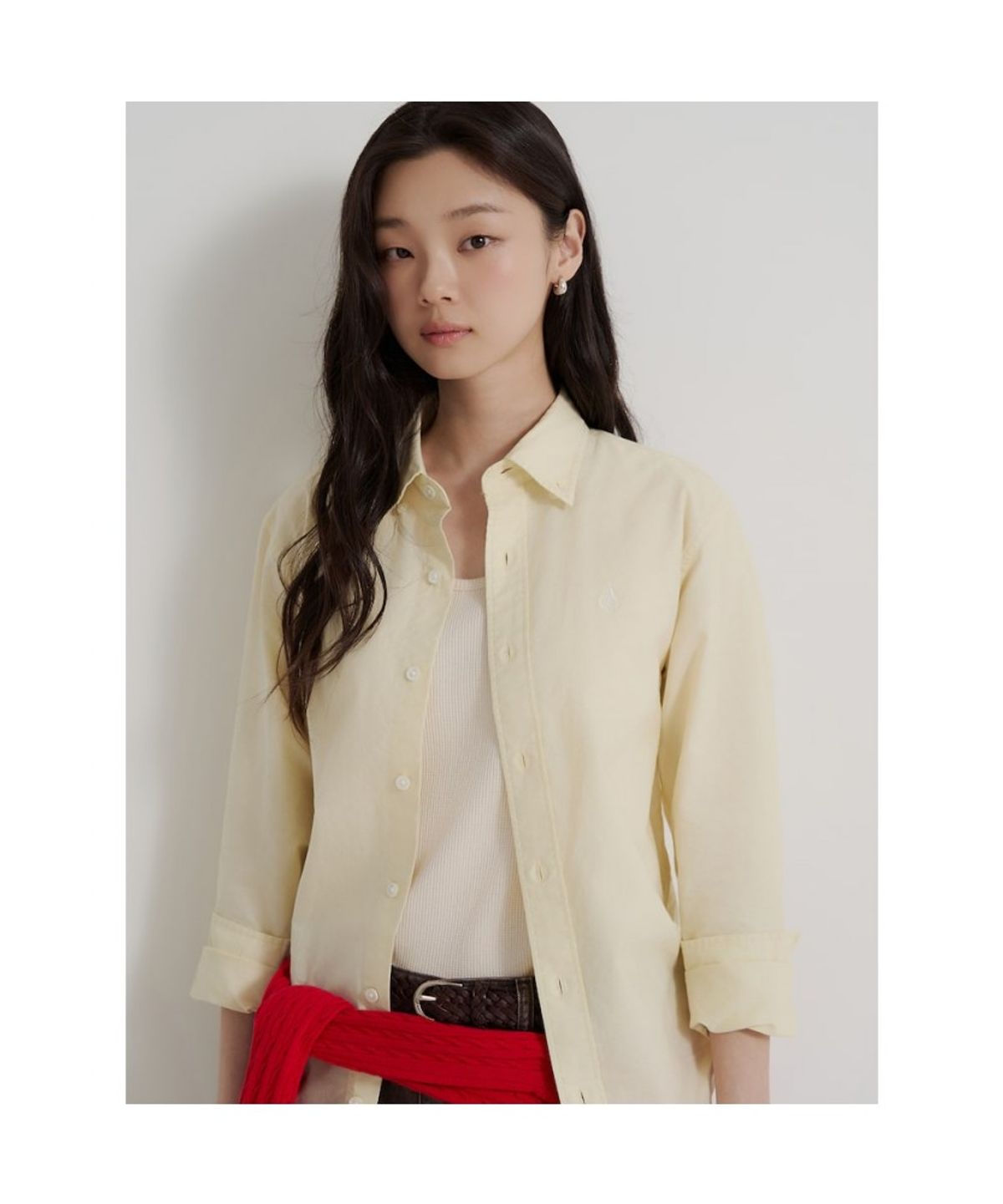 빈폴 멘(BEANPOLE MEN) [Essential] 옥스퍼드 셔츠 - 레몬
