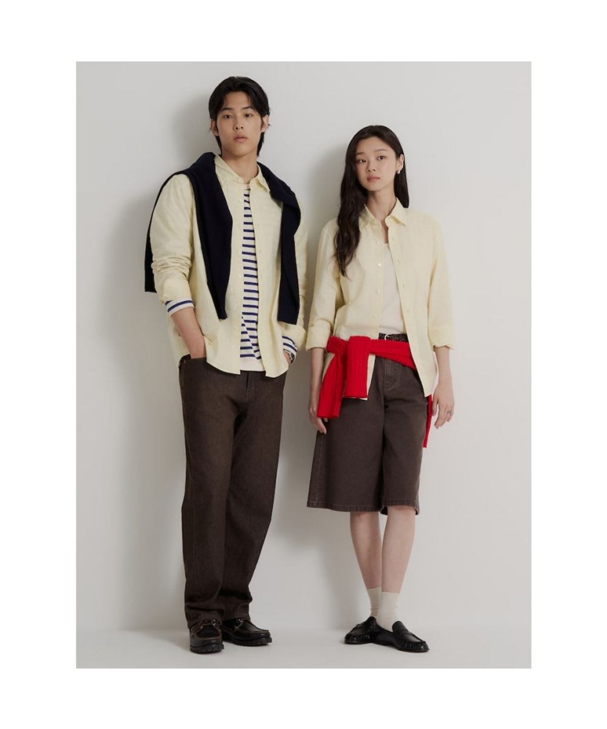 빈폴 멘(BEANPOLE MEN) [Essential] 옥스퍼드 셔츠 - 레몬