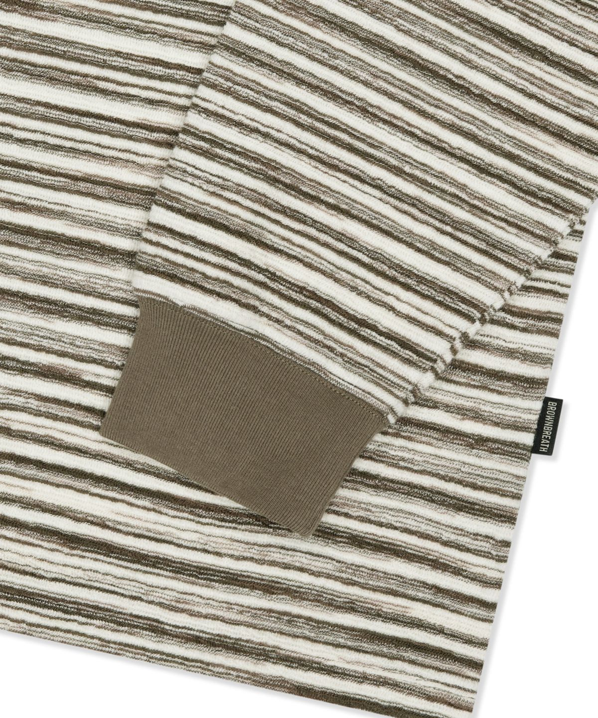 브라운브레스(BROWNBREATH) TAG STRIPE LONGSLEEVE