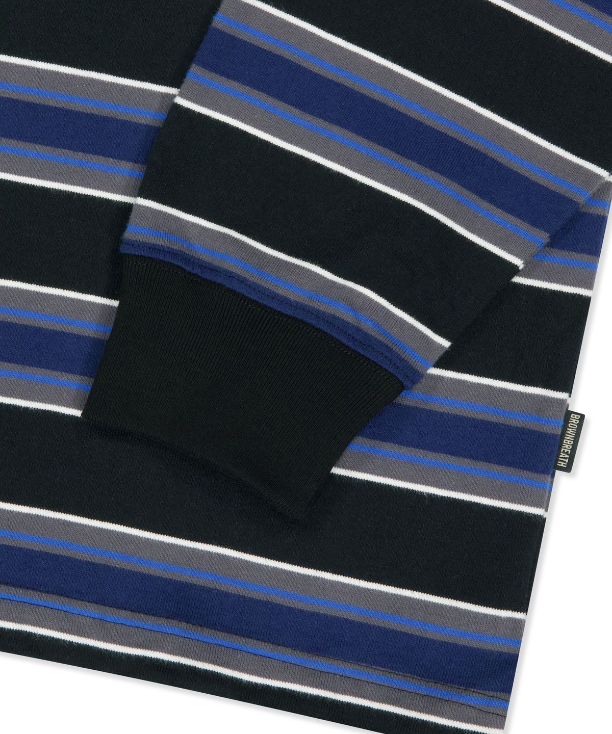 브라운브레스(BROWNBREATH) MULTI STRIPE RUGBY LONGSLEEVE